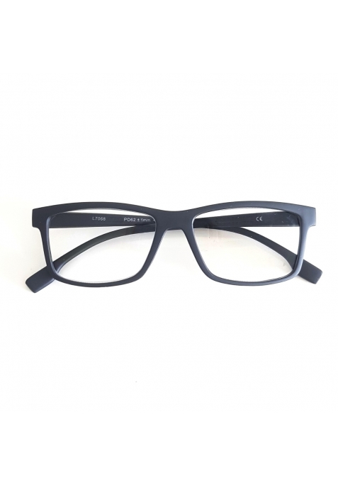 Lunettes loupe - lunettes de lecture noires soft touch