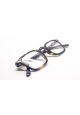 Lunettes loupe de lecture memphis marron écailles