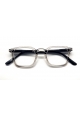Lunettes loupe de lecture memphis gris transluside branches noires