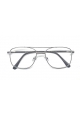 Lunettes loupe et lunettes de lecture argentées