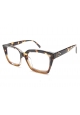 Lunettes loupe de lecture marron écailles anti-lumière bleue