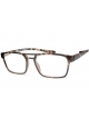 Lunettes loupe de lecture marron écailles