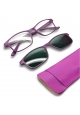 Lunettes loupe de lecture avec Clip solaire