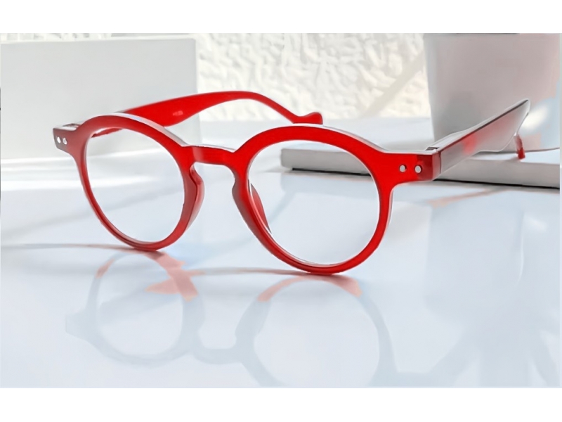 Lunettes loupe de lecture "DOCTOR" rouges