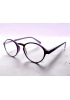 Lunettes loupe de lecture - noir brillant intérieur violet