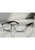Lunettes loupe de lecture - grises translucides branches noires brillantes