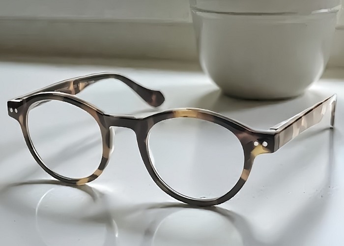 lunettes loupe de lecture marron écailles