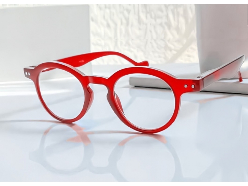 Lunettes loupe de lecture "DOCTOR" rouges