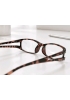 Lunettes loupe et Lunettes de lecture marron écaille 006