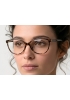 Lunettes loupe de lecture marron écailles