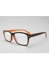 Lunettes loupe et Lunettes de lecture marron foncé intérieur marron clair
