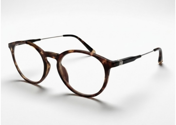 Lunettes loupe de lecture marron écailles