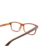 Lunettes loupe et Lunettes de lecture marron foncé intérieur marron clair