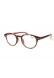 Lunettes loupe et de lecture noires intérieur rouge
